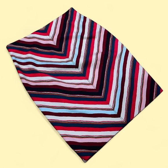LOFT Pencil Skirt Striped Multi-colored Bottom Size Small - Picture 4 of 6